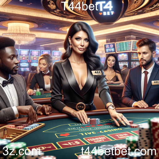 Experiência Imersiva de Jogos ao Vivo no T44bet